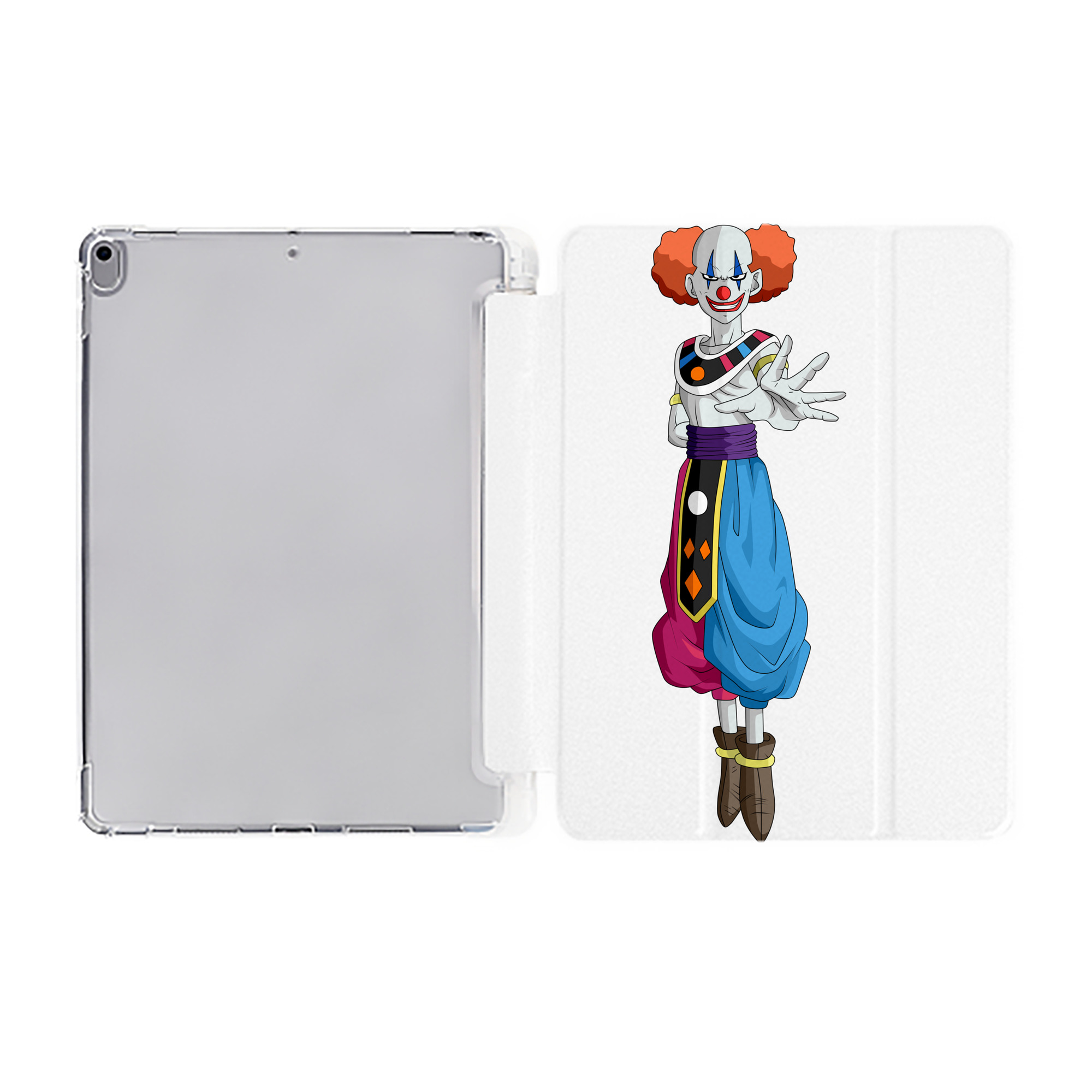 （画像用） ドラゴンボール DRAGON BALL IPad ケース ペン収納付き 三つ折りスタンド PUレザー×シリコン 対応機種9.5/10.5/10.9インチ